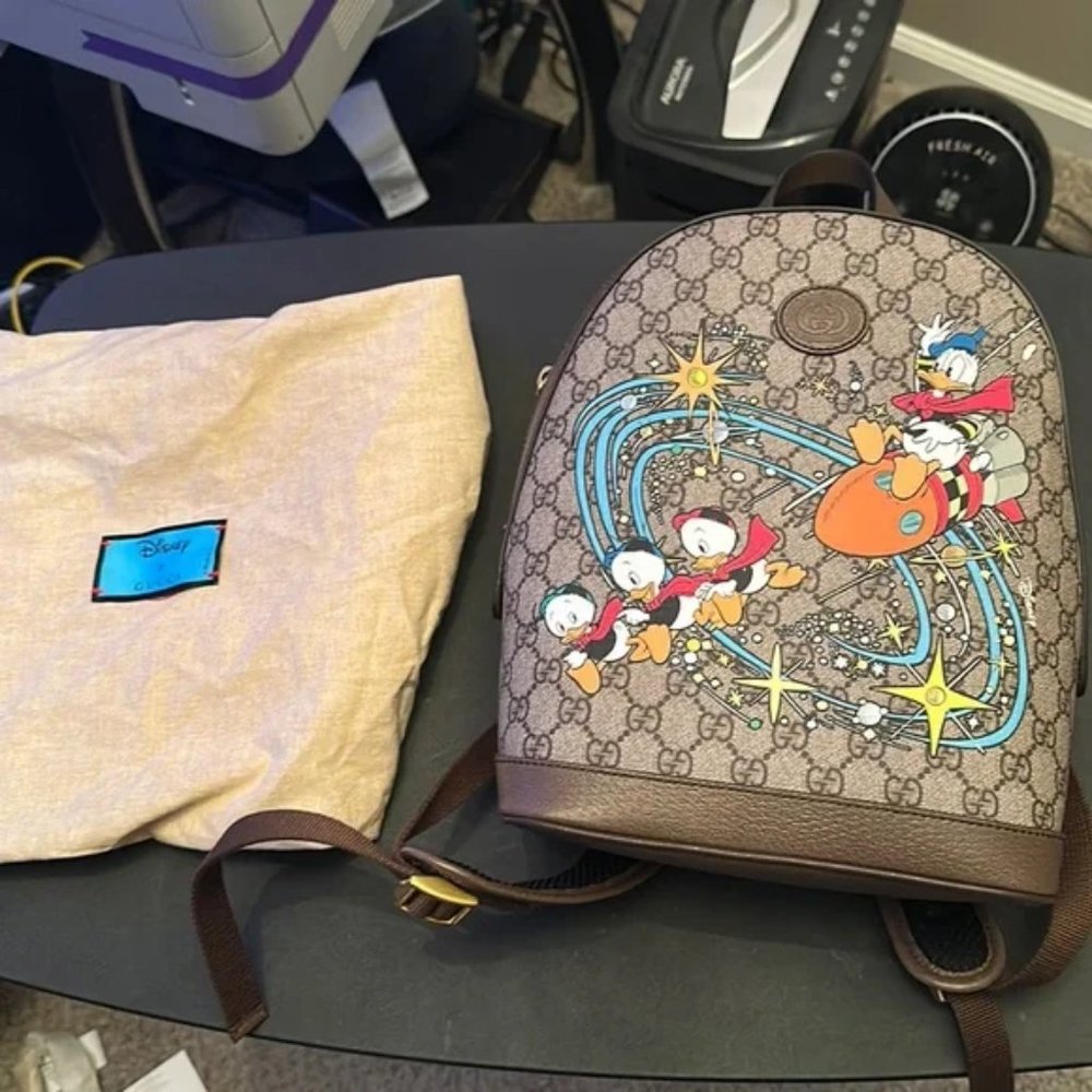 Gucci x Disney Donald Duck Backpack